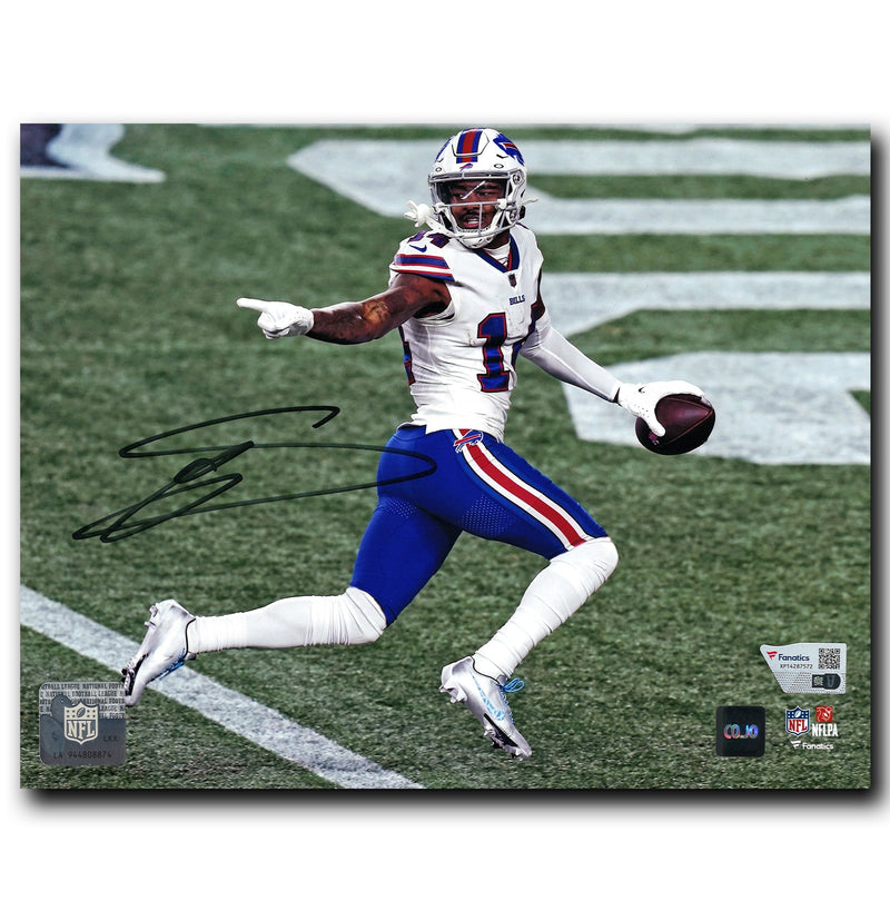 Stefon Diggs Buffalo Bills Autographed Touchdown 8x10 Photo CoJo Sport Collectables Inc.