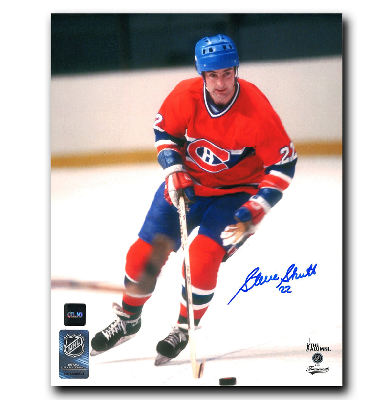 Steve Shutt Montreal Canadiens Autographed Action 8x10 Photo CoJo Sport Collectables Inc.