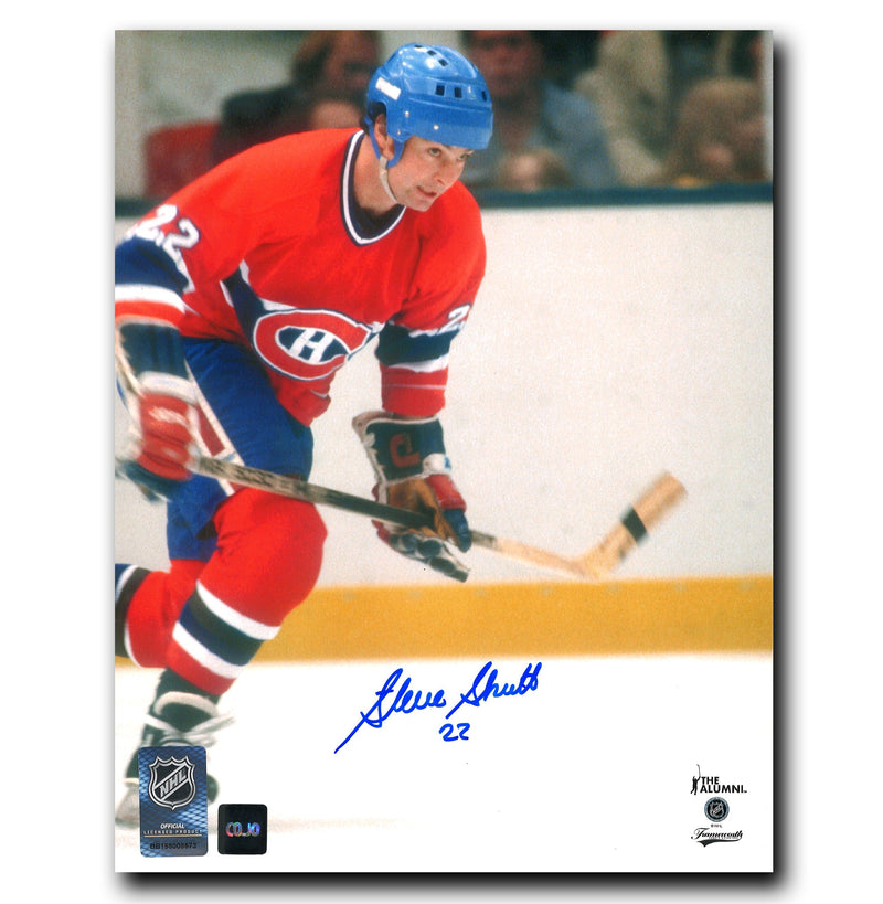 Steve Shutt Montreal Canadiens Autographed Skating 8x10 Photo CoJo Sport Collectables Inc.