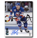 Steve Thomas New York Islanders Autographed Skating 8x10 Photo CoJo Sport Collectables Inc.
