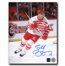 Steve Yzerman Detroit Red Wings Autographed Skating 8x10 Photo CoJo Sport Collectables Inc.