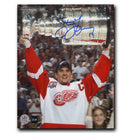 Steve Yzerman Detroit Red Wings Autographed Stanley Cup 8x10 Photo CoJo Sport Collectables Inc.
