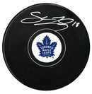 Steven Lorentz Autographed Toronto Maple Leafs Puck