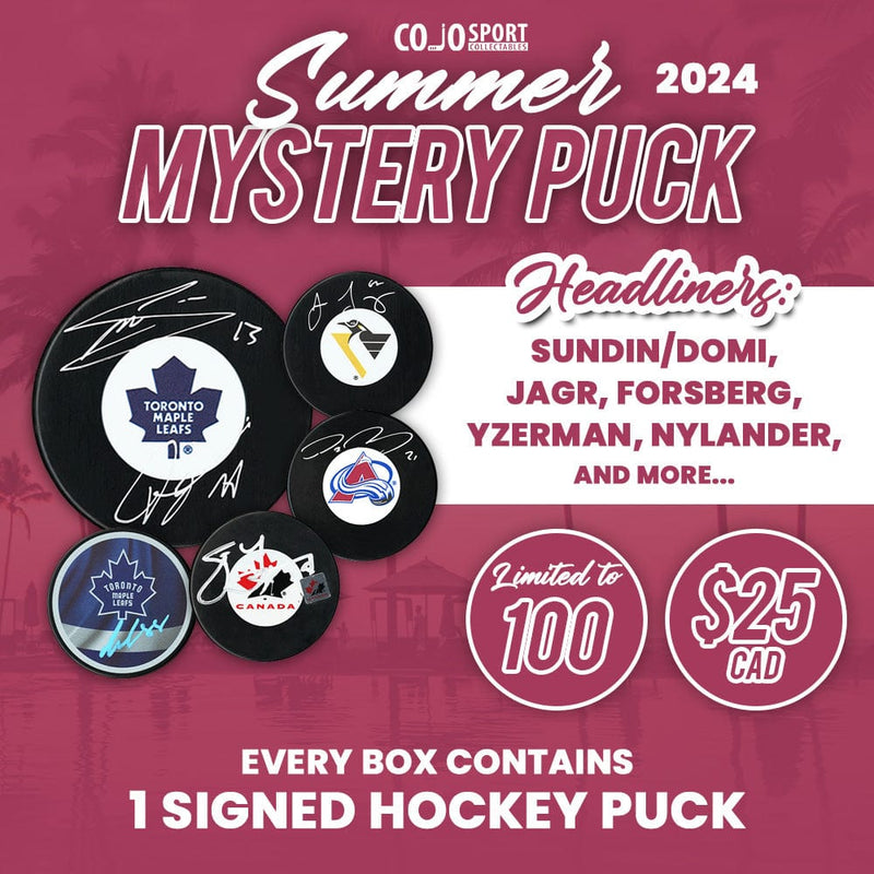 Summer Mystery Puck 2024 - Limited to 100 CoJo Sport Collectables