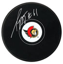 Sylvain Turgeon Autographed Ottawa Senators Puck