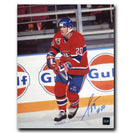 Sylvain Turgeon Montreal Canadiens Autographed Skating 8x10 Photo CoJo Sport Collectables Inc.