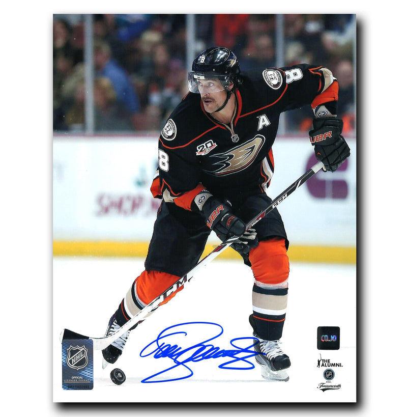 Teemu Selanne Anaheim Ducks Autographed Action 8x10 Photo CoJo Sport Collectables Inc.