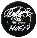 Teemu Selanne Autographed Anaheim Ducks HOF Inscribed Official Puck CoJo Sport Collectables Inc.