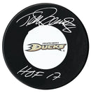 Teemu Selanne Autographed Anaheim Ducks HOF Inscribed Puck CoJo Sport Collectables Inc.