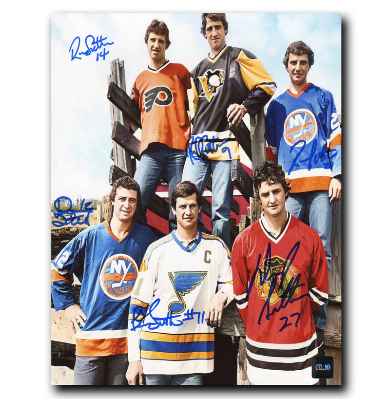 The Sutter Brothers Autographed 8x10 Photo (Signed by 6) CoJo Sport Collectables Inc.