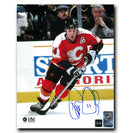 Theo Fleury Calgary Flames Autographed Action 8x10 Photo CoJo Sport Collectables Inc.