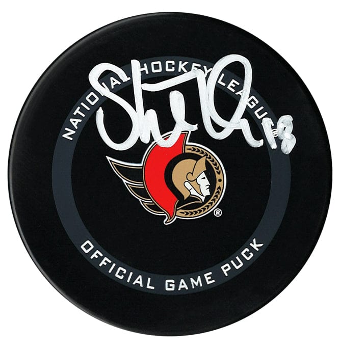 Tim Stutzle Autographed Ottawa Senators Official Puck CoJo Sport Collectables Inc.