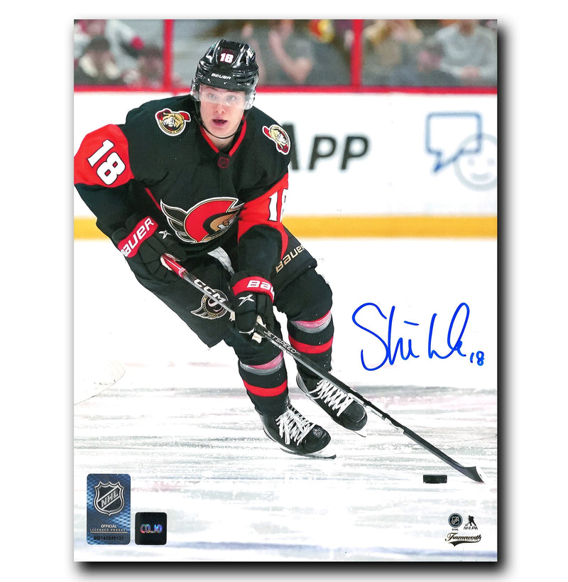 Tim Stutzle Ottawa Senators Autographed Reverse Retro 2.0 8x10 Photo CoJo Sport Collectables Inc.