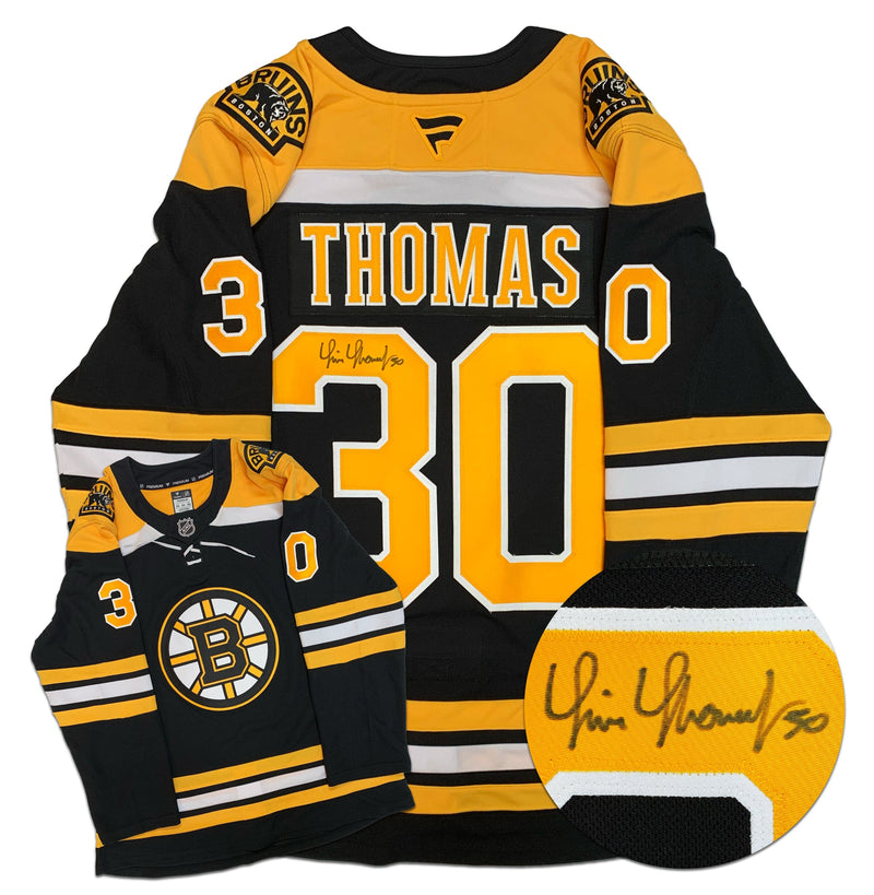 Tim Thomas Boston Bruins Autographed Fanatics Premium Jersey CoJo Sport Collectables Inc.
