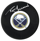 Tom Barrasso Autographed Buffalo Sabres Puck CoJo Sport Collectables Inc.