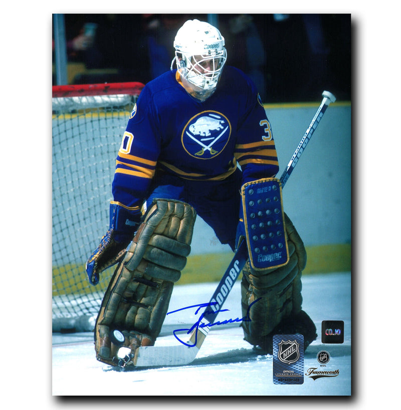 Tom Barrasso Buffalo Sabres Autographed Crease 8x10 Photo CoJo Sport Collectables Inc.