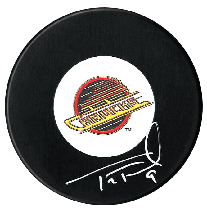 Tony Tanti Autographed Vancouver Canucks Puck CoJo Sport Collectables Inc.