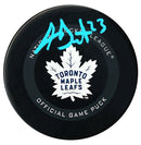 Travis Dermott Autographed Toronto Maple Leafs Official Puck CoJo Sport Collectables Inc.