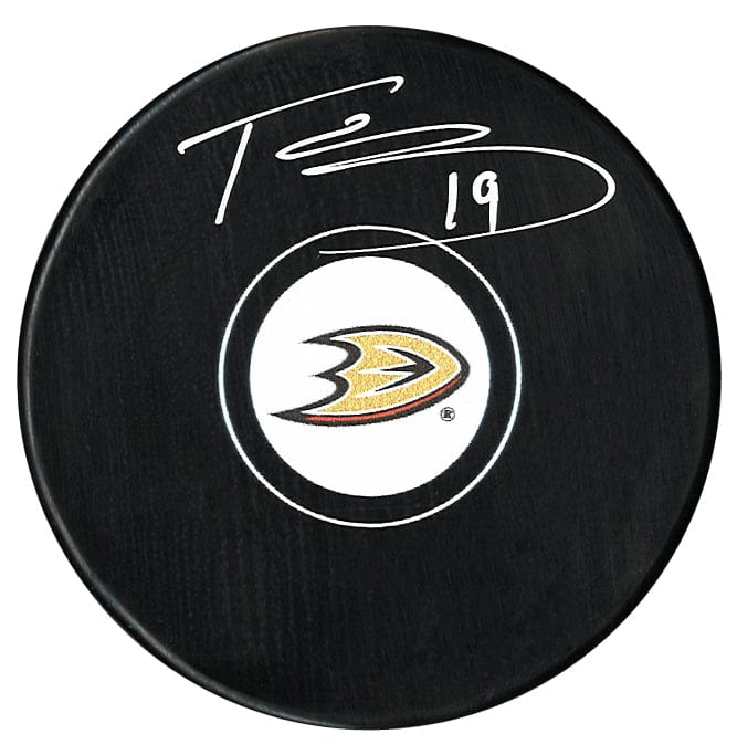 Troy Terry Autographed Anaheim Ducks Puck CoJo Sport Collectables Inc.