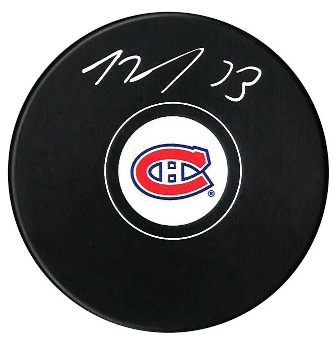 Tyler Toffoli Autographed Montreal Canadiens Puck