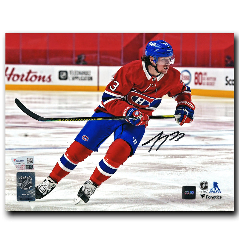 Tyler Toffoli Montreal Canadiens Autographed 8x10 Photo CoJo Sport Collectables Inc.