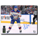 Vasily Podkolzin Edmonton Oilers Autographed Alternate 8x10 Photo