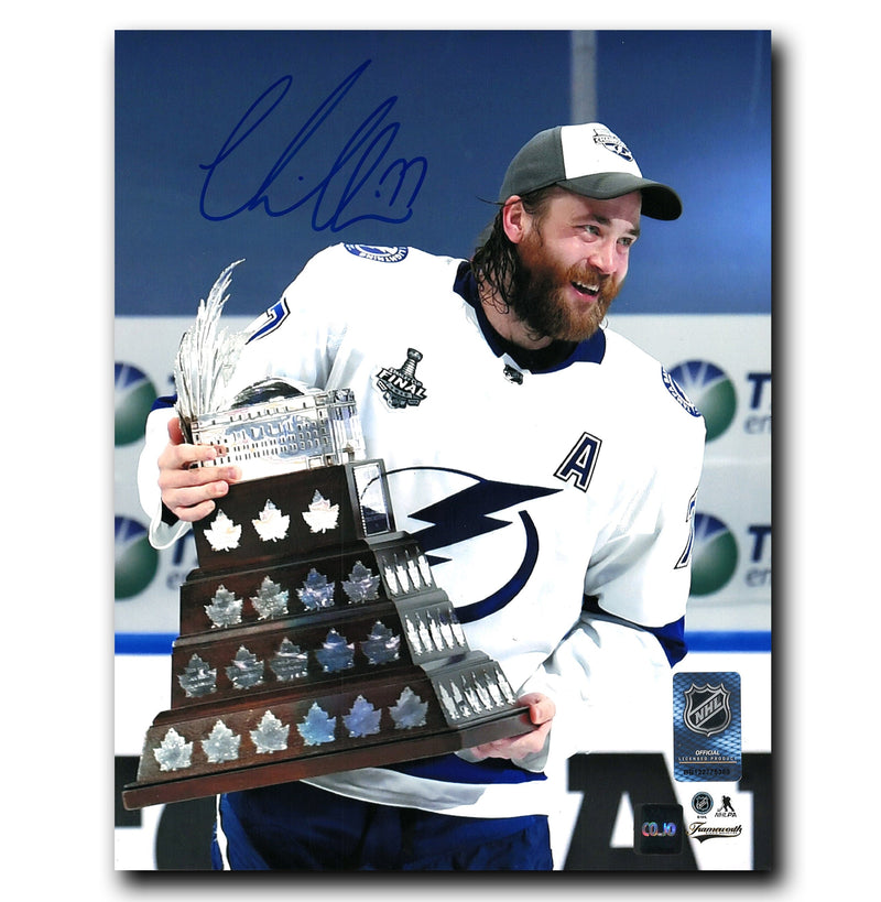 Victor Hedman Tampa Bay Lightning Autographed 2020 Conn Smythe 8x10 Photo CoJo Sport Collectables Inc.