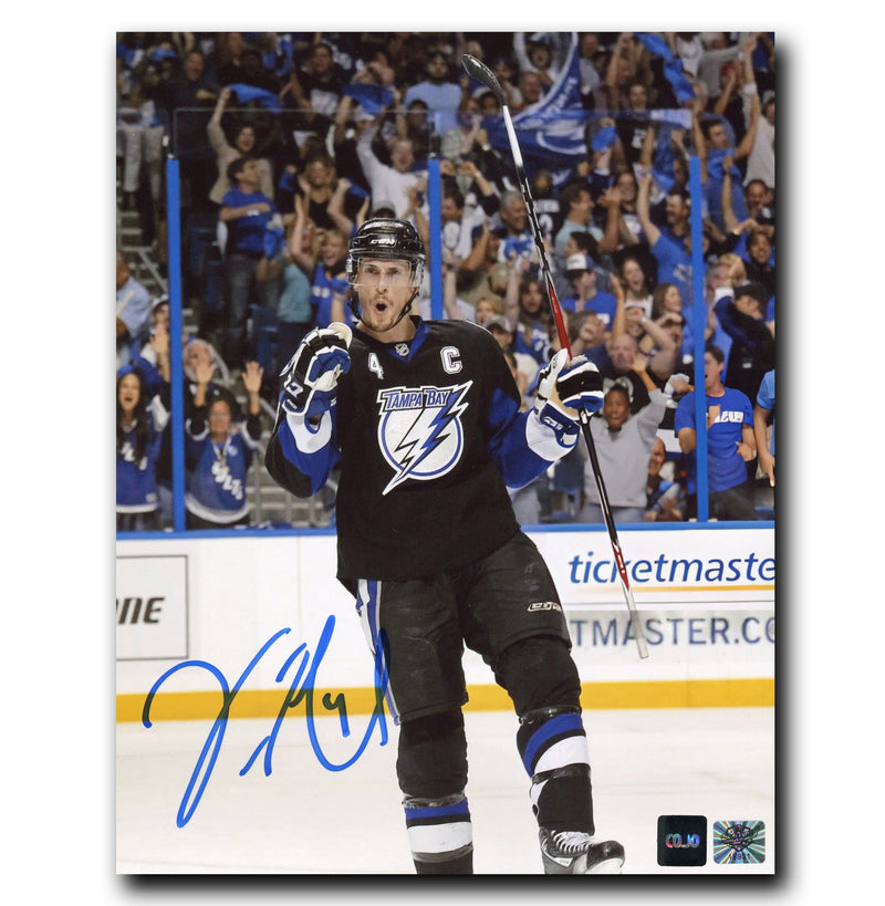 Vincent Lecavalier Tampa Bay Lightning Autographed Goal Celebration 8x10 Photo CoJo Sport Collectables Inc.