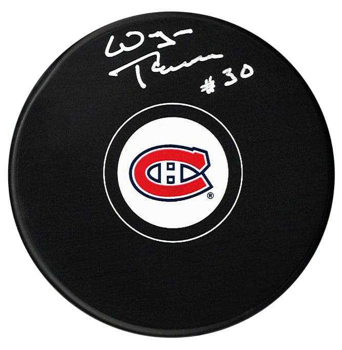 Wayne Thomas Autographed Montreal Canadiens Puck CoJo Sport Collectables Inc.