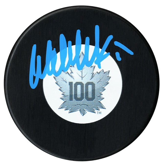 Wendel Clark Autographed Toronto Maple Leafs Centennial Season Puck CoJo Sport Collectables Inc.