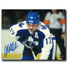 Wendel Clark Toronto Maple Leafs Autographed Face-Off 8x10 Photo CoJo Sport Collectables