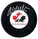 Wendel Clark Autographed Team Canada Puck - CoJo Sport Collectables Inc.