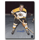 Willie O'Ree Boston Bruins Autographed Pose 8x10 Photo