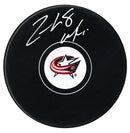 Zach Werenski Autographed Columbus Blue Jackets Puck - CoJo Sport Collectables Inc.