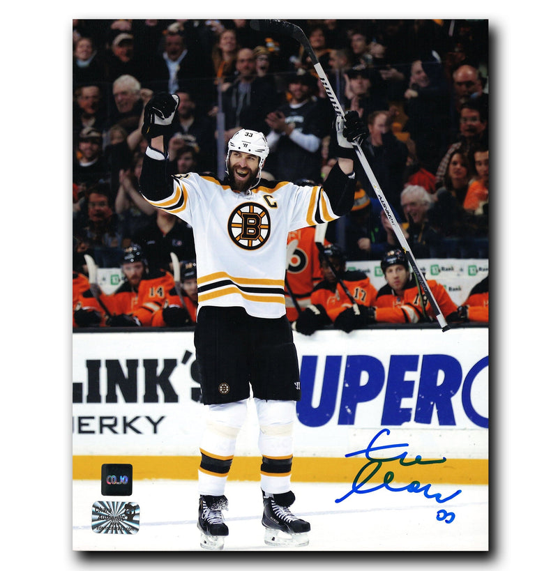 Zdeno Chara Boston Bruins Autographed Celebration 8x10 Photo CoJo Sport Collectables Inc.