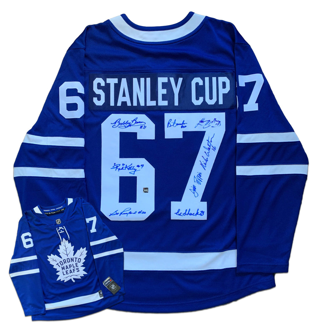 TORONTO MAPLE LEAFS AUTOGRAPHED 100 YEAR JERSEY LIMITED TO 100