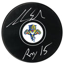 Aaron Ekblad Autographed Florida Panthers ROY 15 Puck CoJo Sport Collectables Inc.