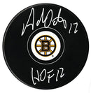 Adam Oates Autographed Boston Bruins HOF Puck CoJo Sport Collectables Inc.