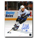 Adam Oates Washington Capitals Autographed Screaming Eagle 8x10 Photo CoJo Sport Collectables