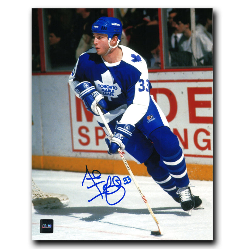 Al Iafrate Toronto Maple Leafs Autographed 8x10 Photo CoJo Sport Collectables Inc.