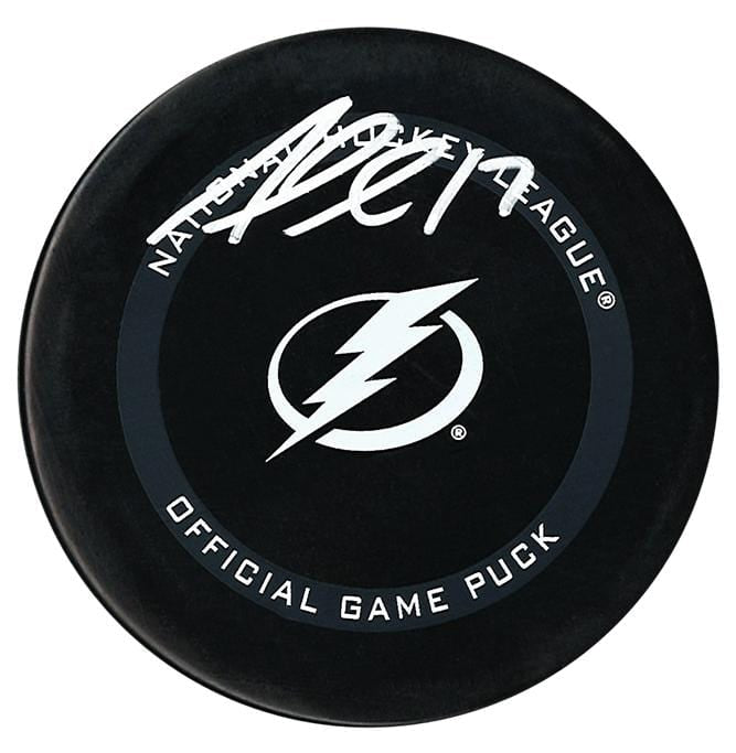 Alex Killorn Autographed Tampa Bay Lightning Official Game Puck CoJo Sport Collectables