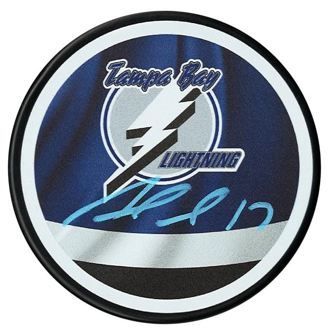 Alex Killorn Autographed Tampa Bay Lightning Reverse Retro Puck CoJo Sport Collectables