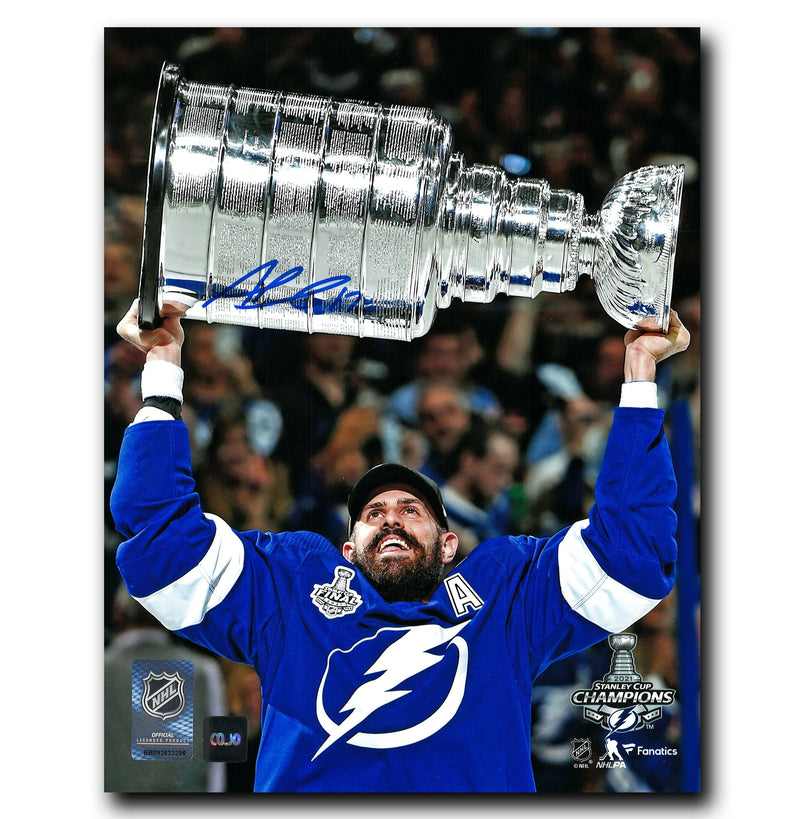 Alex Killorn Tampa Bay Lightning Autographed 2021 Stanley Cup Champions 8x10 Photo CoJo Sport Collectables