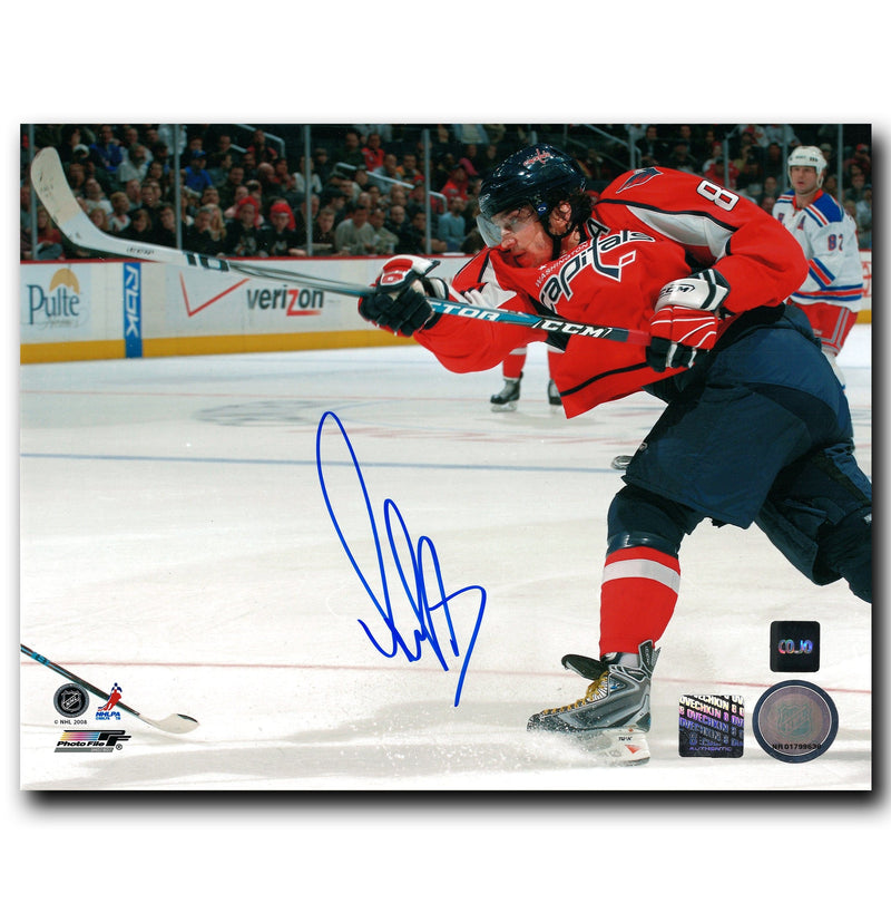 Alex Ovechkin Washington Capitals Autographed Shooting 8x10 Photo CoJo Sport Collectables Inc.