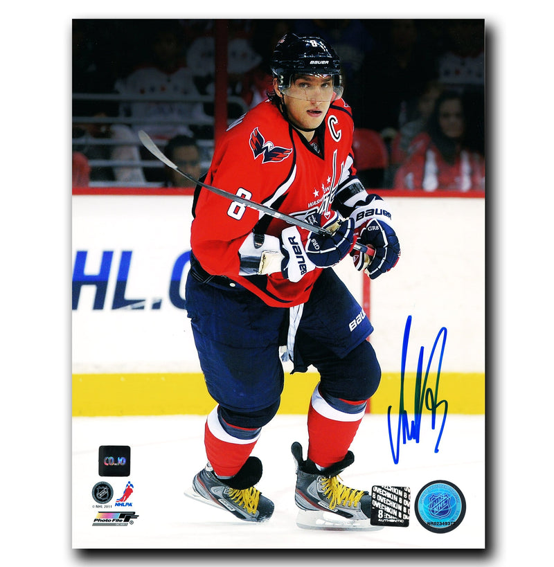 Alex Ovechkin Washington Capitals Autographed Skating 8x10 Photo CoJo Sport Collectables Inc.