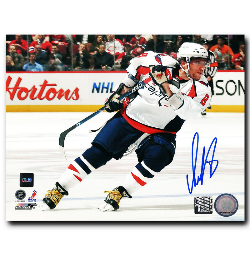 Alex Ovechkin Washington Capitals Autographed Turning 8x10 Photo CoJo Sport Collectables Inc.