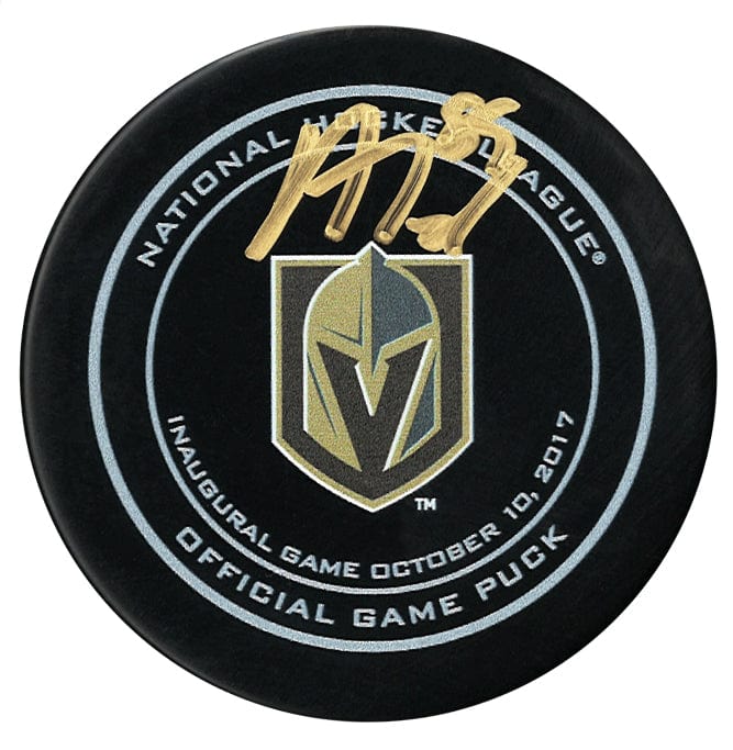 Alex Tuch Autographed Vegas Golden Knights Inaugural Game Official Puck CoJo Sport Collectables Inc.