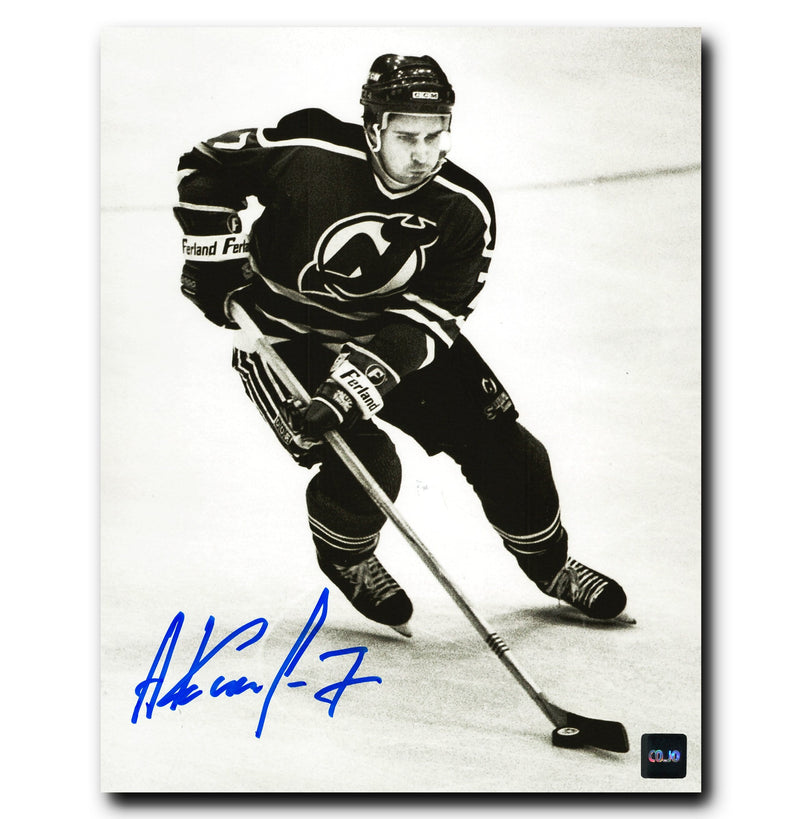Alexei Kasatonov New Jersey Devils Autographed 8x10 Photo CoJo Sport Collectables Inc.