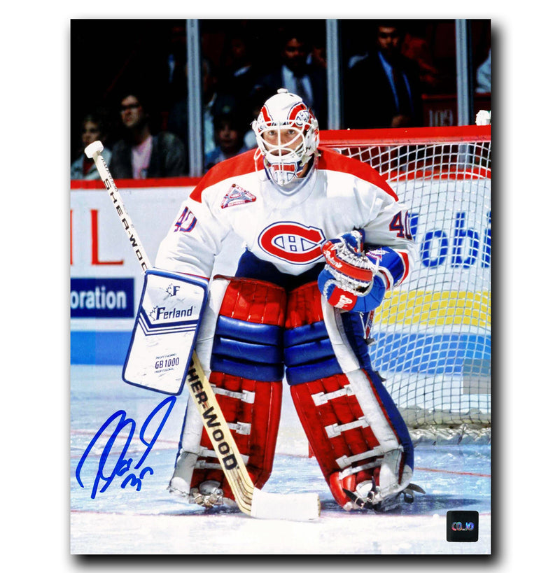 Andre Racicot Montreal Canadiens Autographed 8x10 Photo CoJo Sport Collectables
