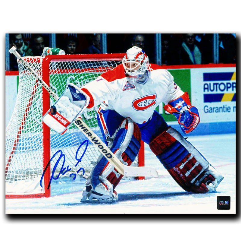 Andre Racicot Montreal Canadiens Autographed Save 8x10 Photo CoJo Sport Collectables